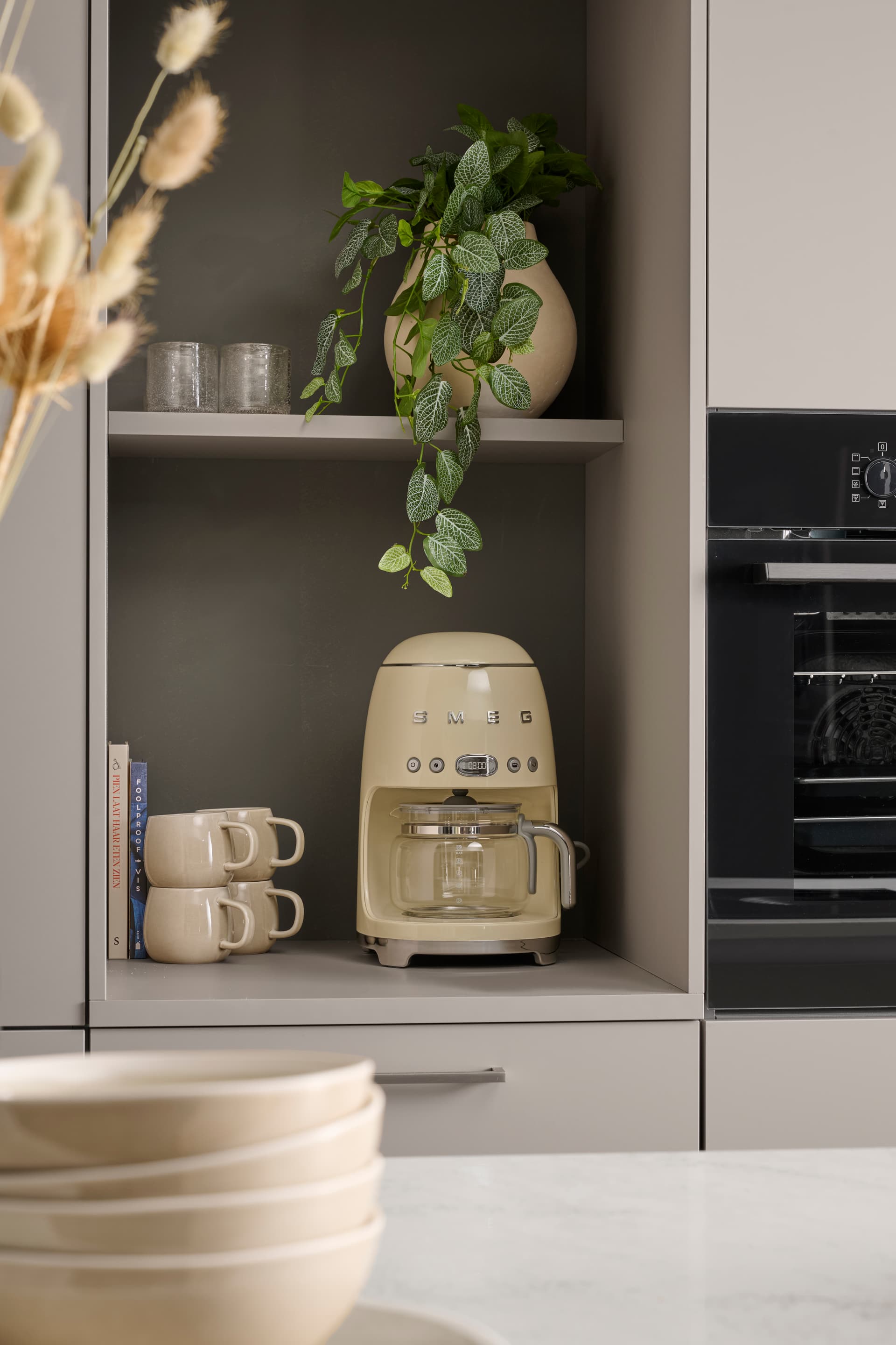 Koffiehoek in de keuken