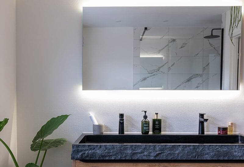 Luxe badkamerspiegel