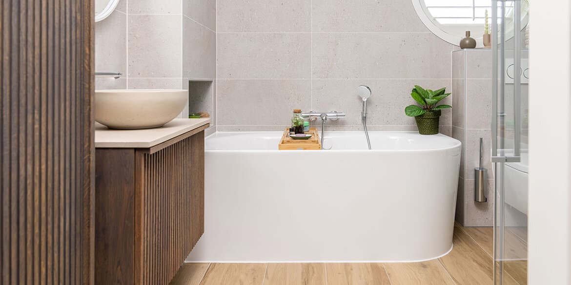 Kleine badkamer