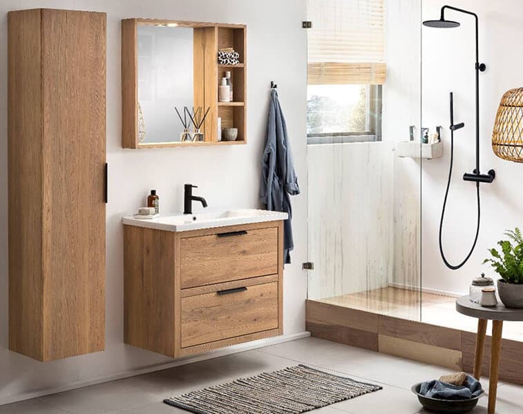 Van Heck in de badkamer