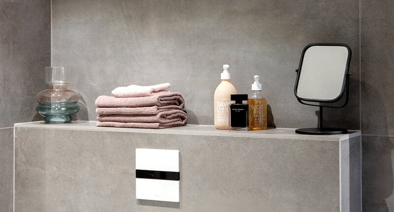 Betonlook badkamer
