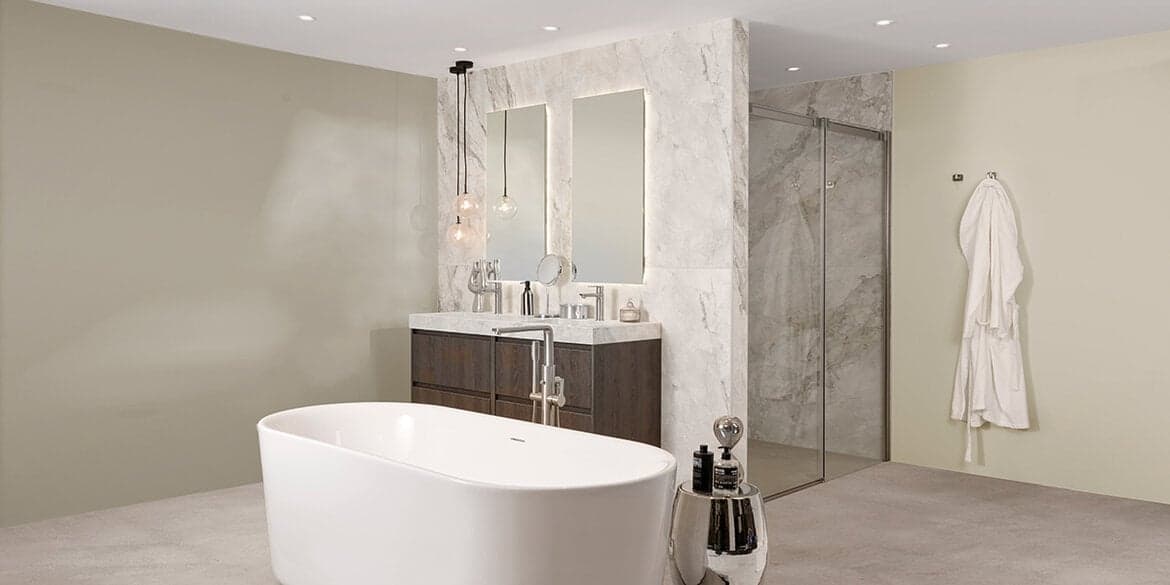 Moderne badkamer