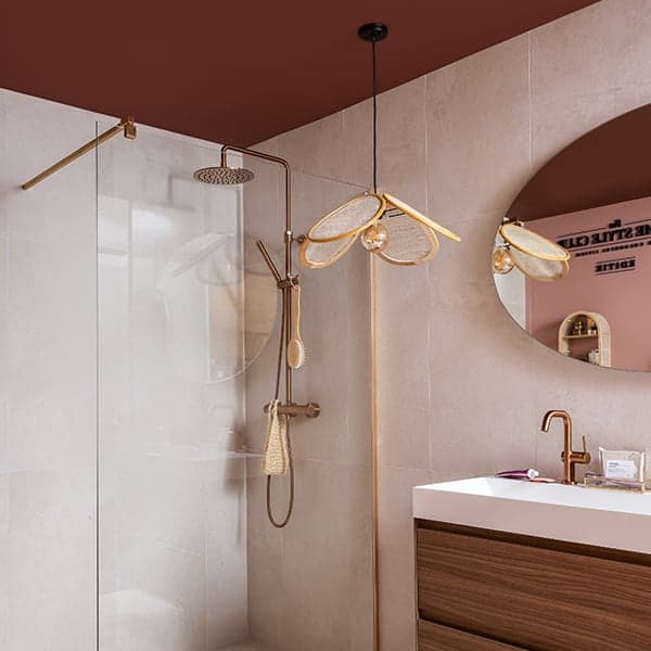 Douche in badkamer