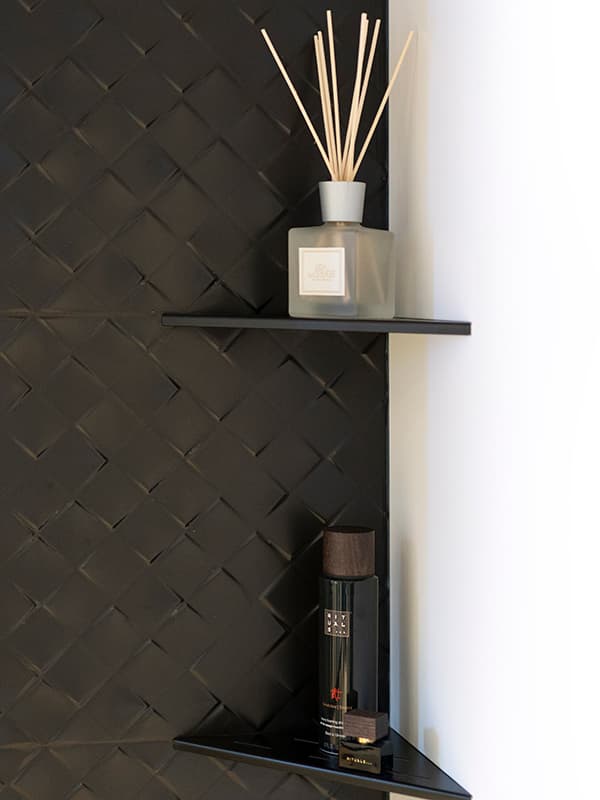 Badkamer corner shelf van Looox