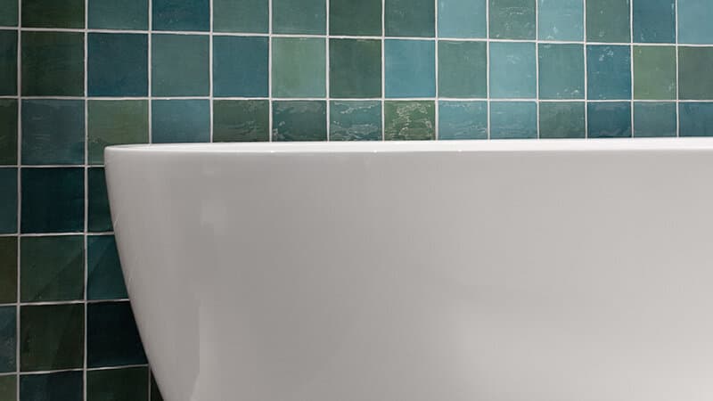 Marokkaanse tegels in de badkamer