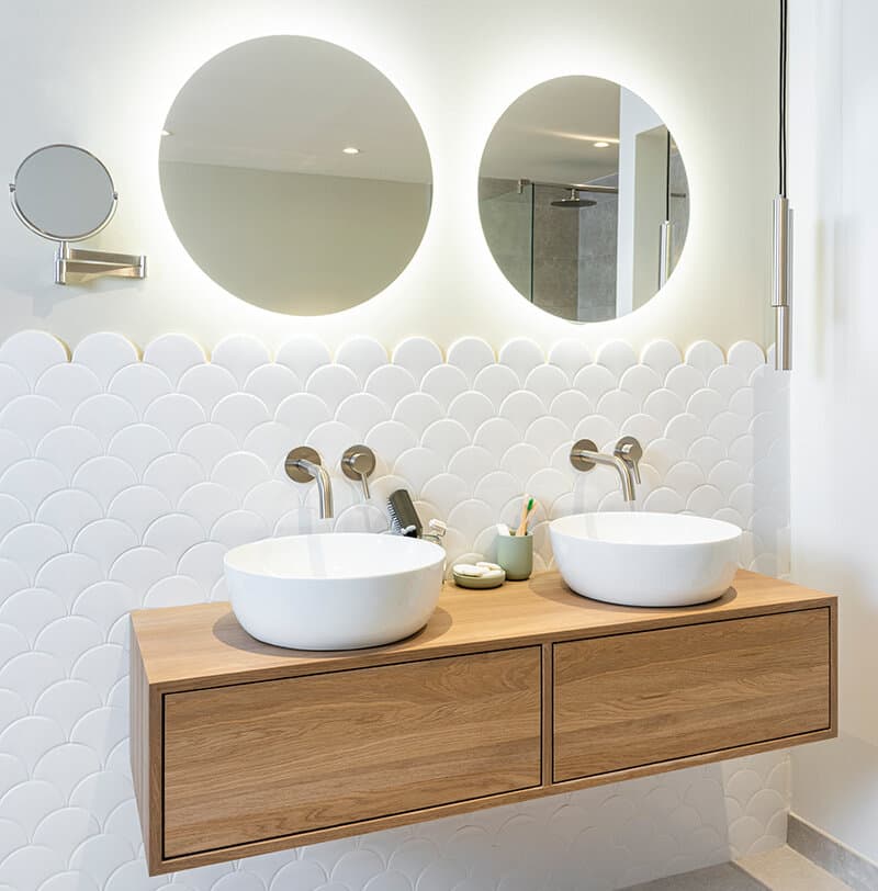 Lichte badkamer