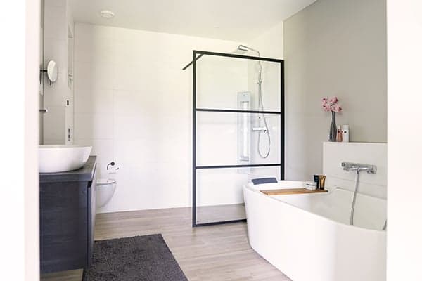 De badkamer van de ouders