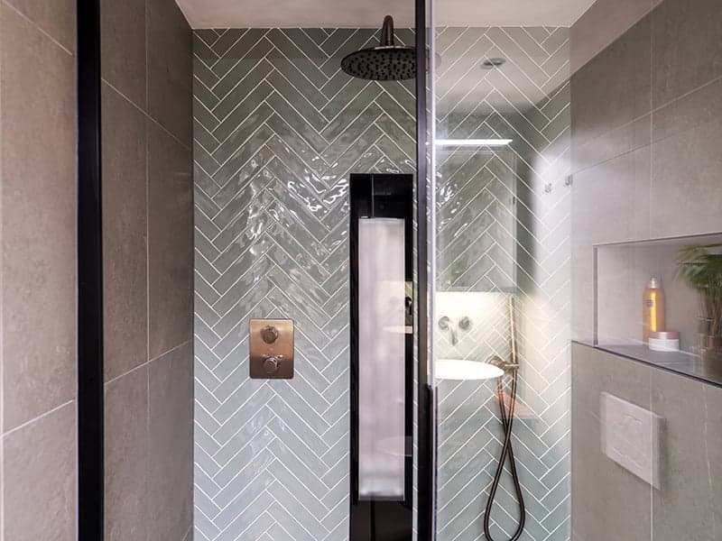 Badkamer met toilet