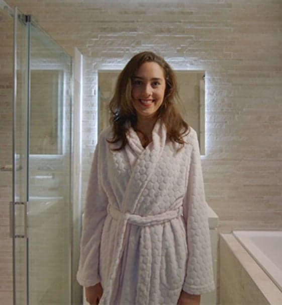 De grote-familie-badkamer van familie Dilbaz