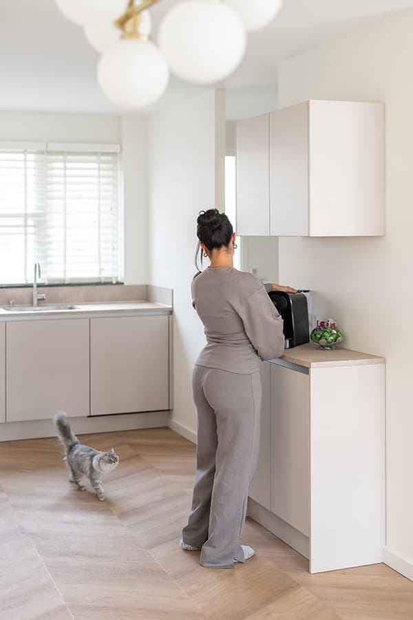 Beige keuken