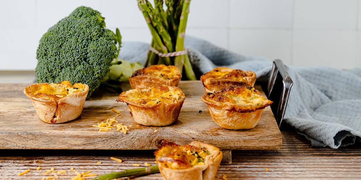 Lente quiche recept