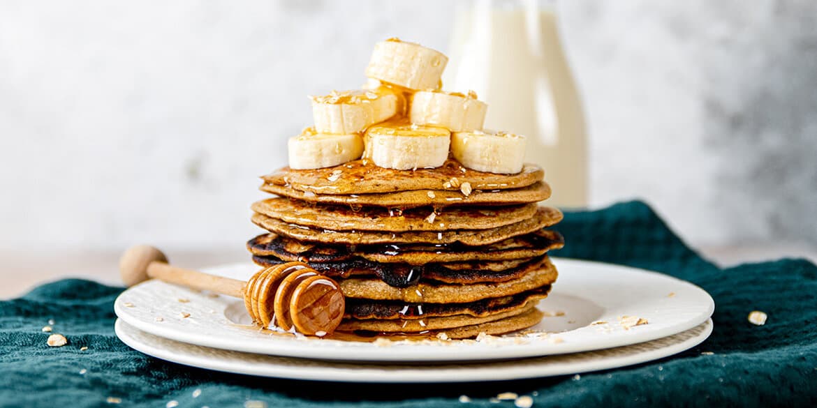 Havermout banaan pannenkoeken