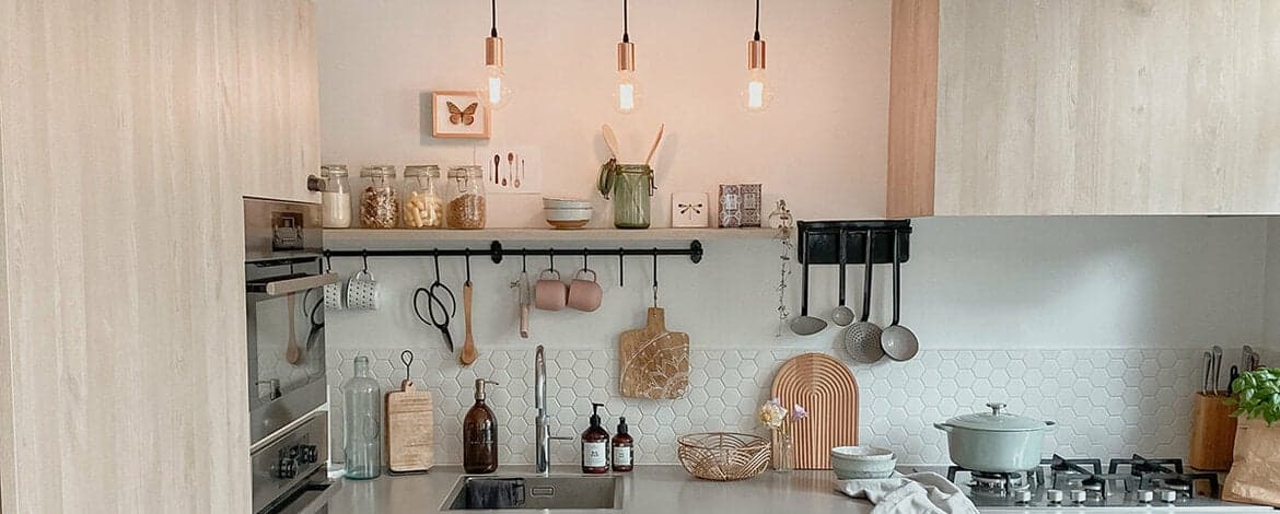 Mooi belicht, tips voor verlichting in de keuken