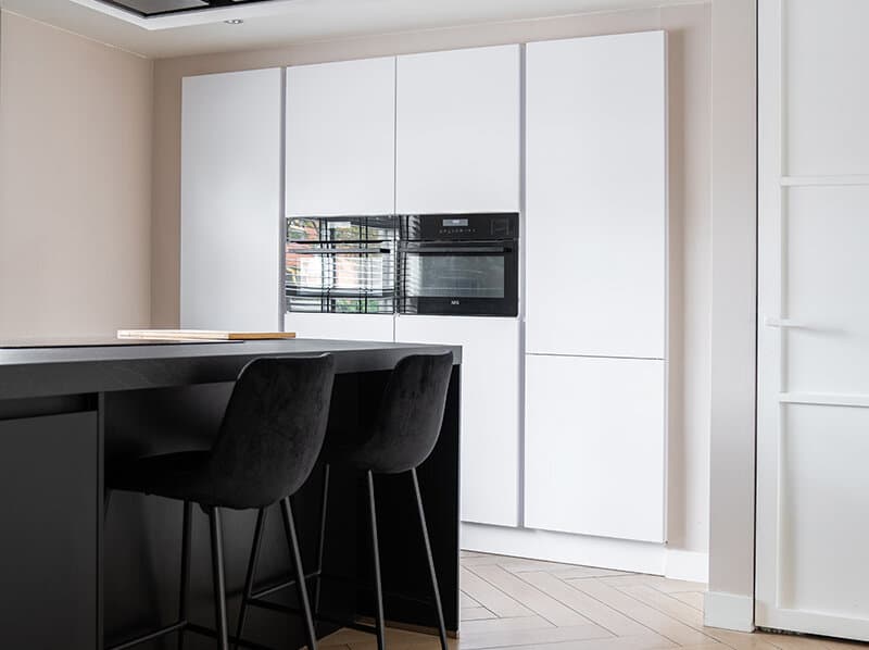 Opbergruimte in de keuken