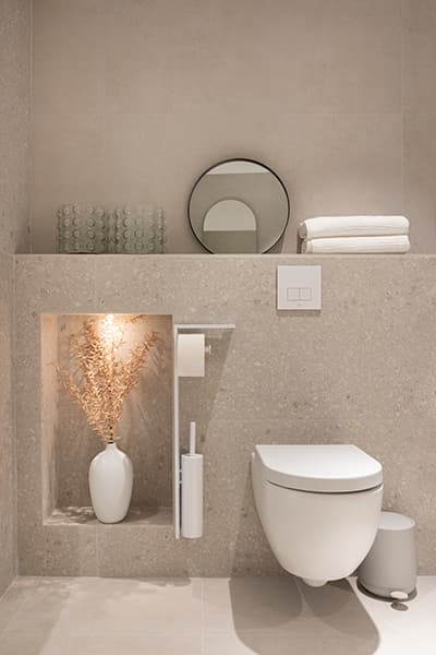 sfeervolle toiletruimte