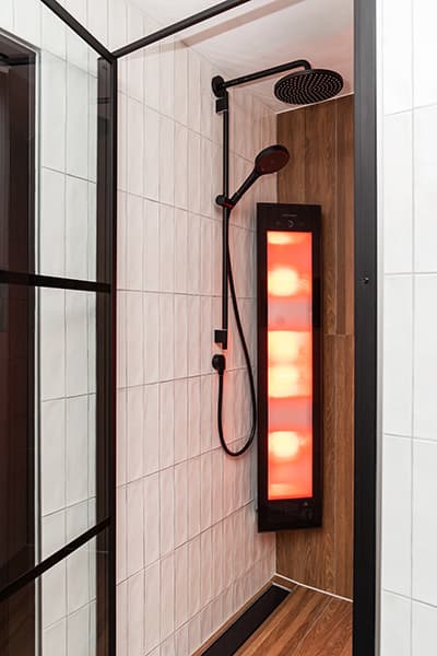 houtlook tegels in de douche