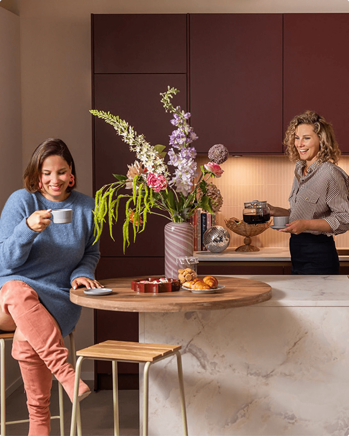 Keuken Merlot Marble