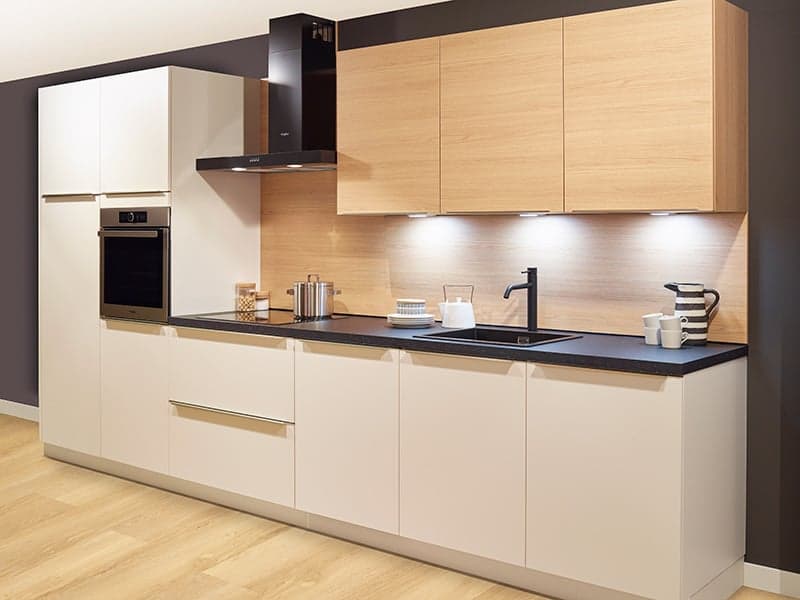 Moderne rechte keuken