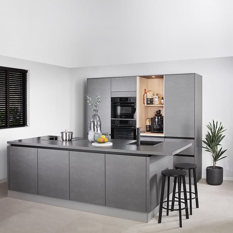 Kookeiland keukendriehoek