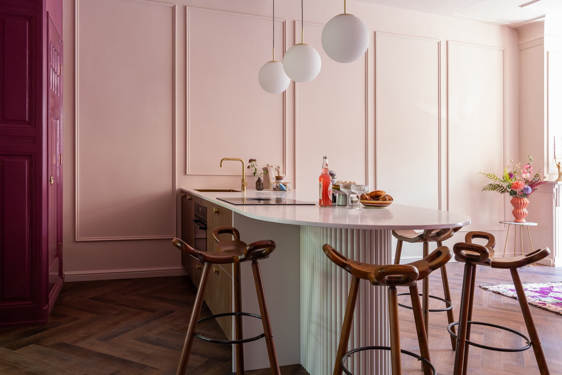 Ronde vormen in de keuken