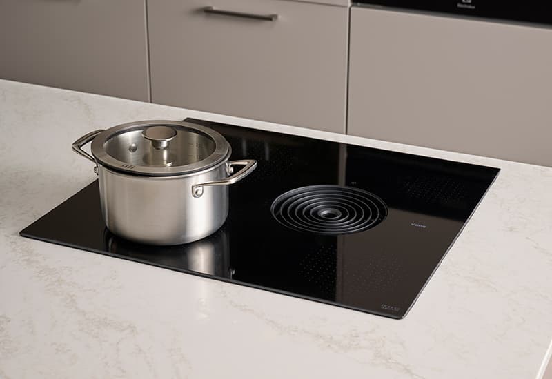 Kookplaat met kookveldafzuiging