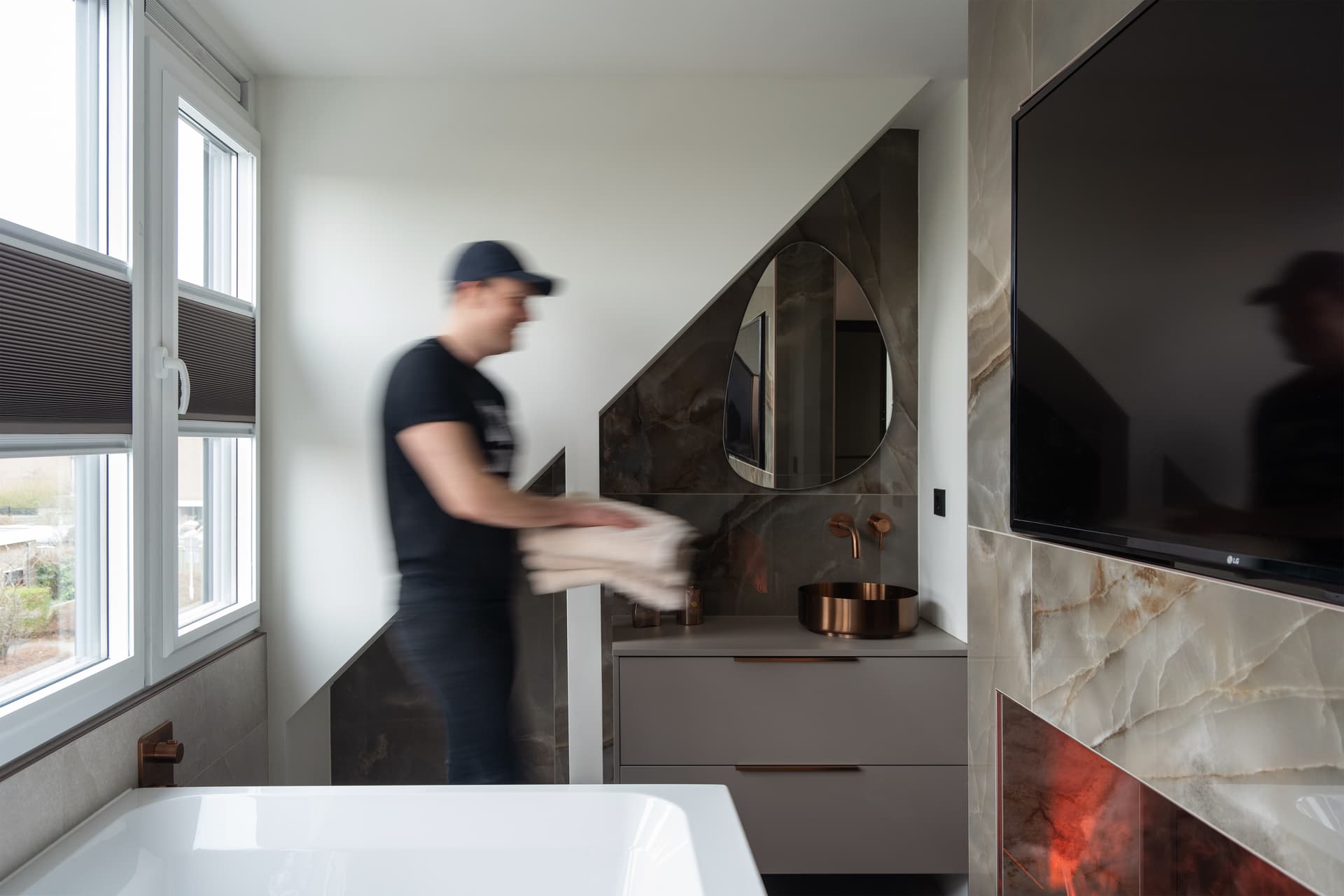 Hotel chique badkamer