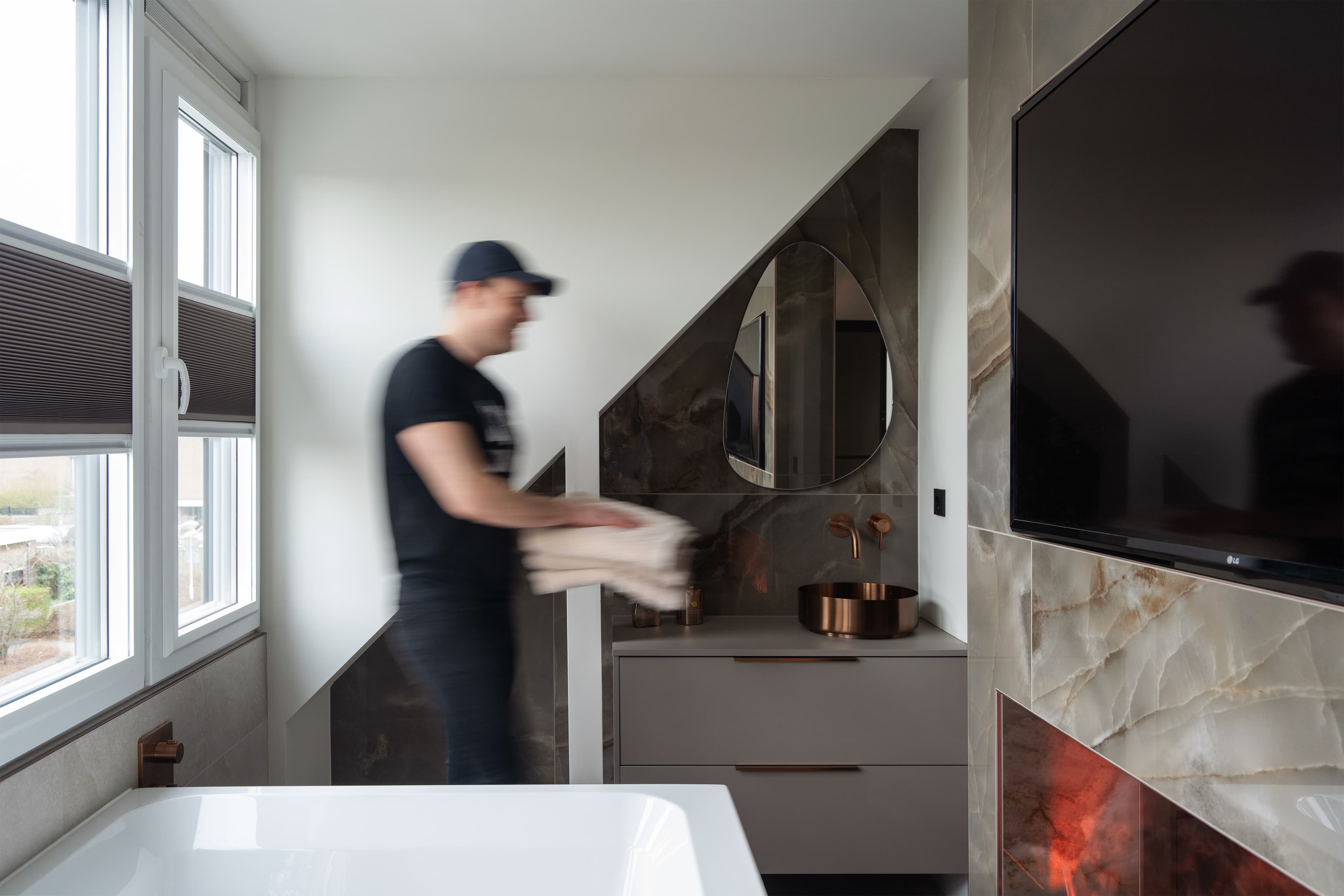 Hotel chique badkamer