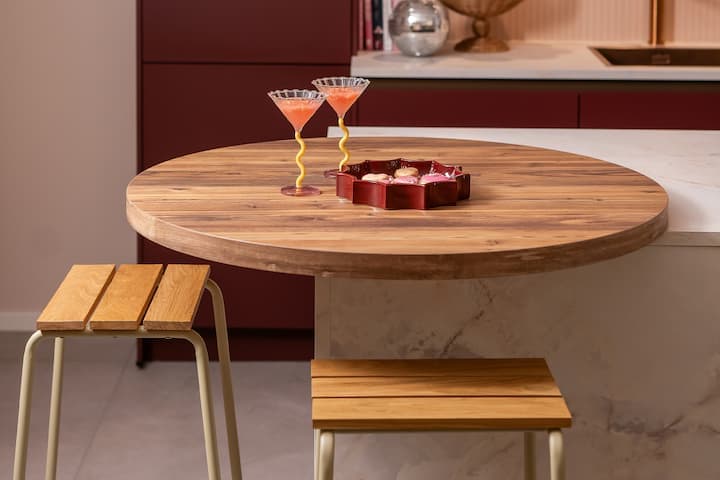 Ronde vormen in de keuken