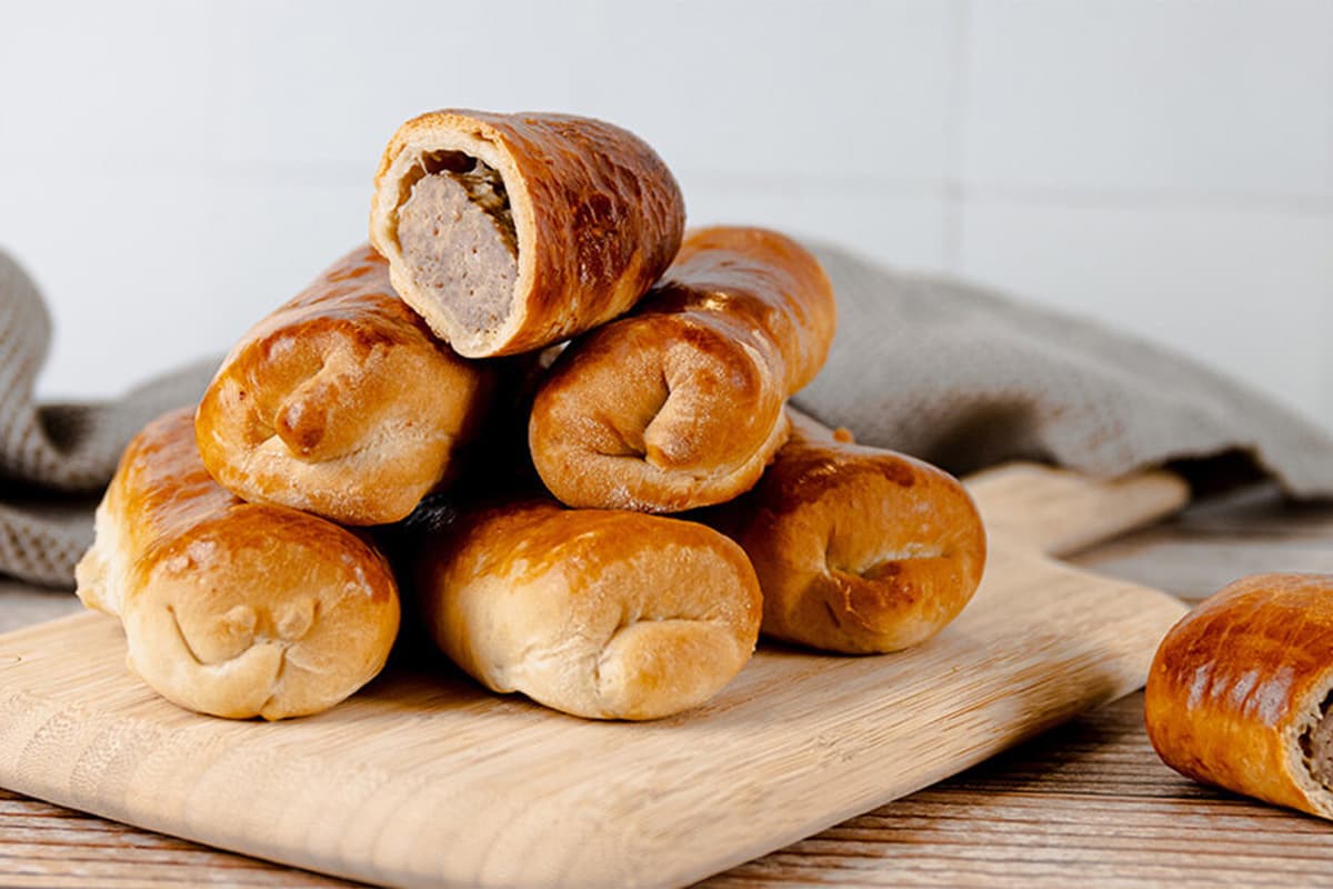 Heerlijke worstenbroodjes