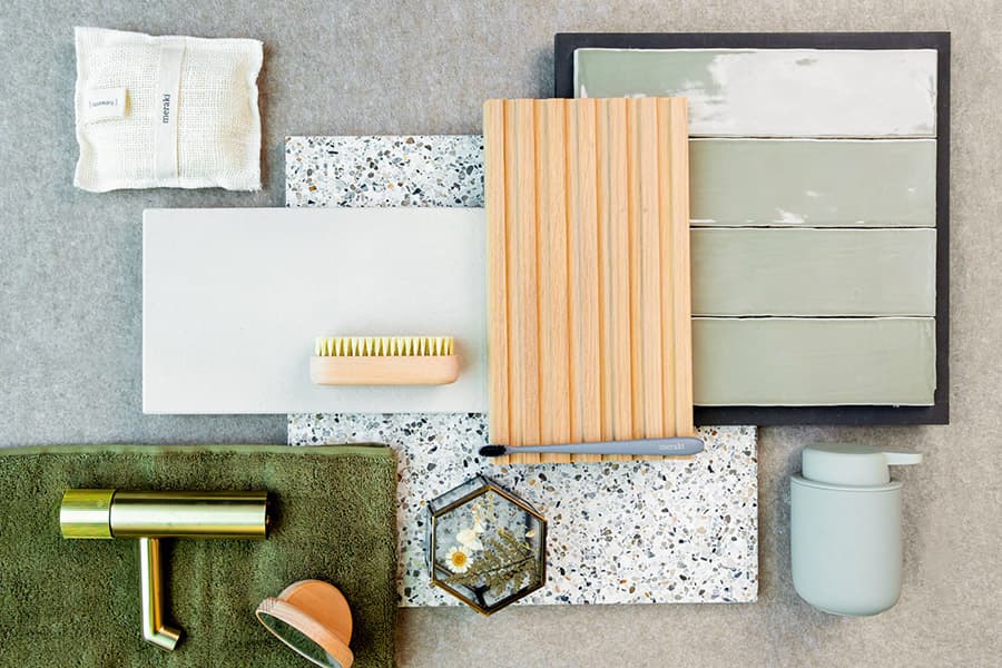 Moodboard badkamer